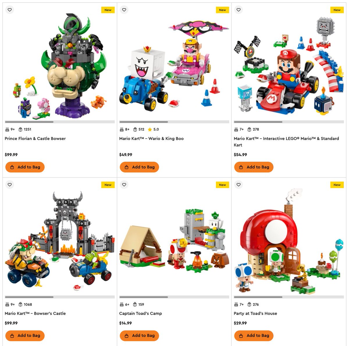 The new LEGO Mario sets are up now
Amazon: amzn.to/44Zk6Cr
LEGO: bit.ly/4femnwM #ad