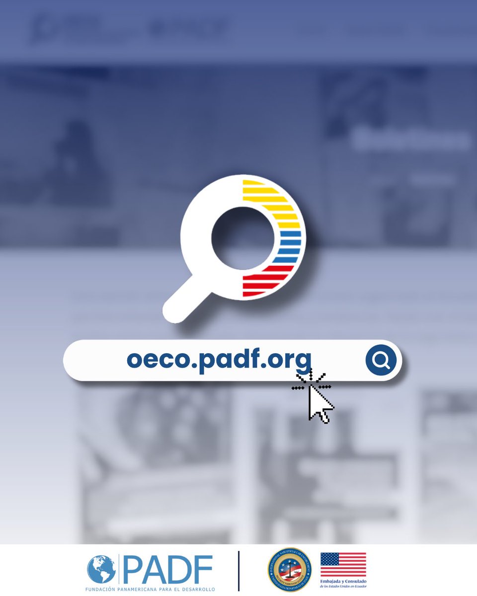 ¡Conoce nuestra NUEVA PÁGINA WEB!

Ahora con un diseño renovado y un visualizador interactivo de datos con Power BI 📊. Explora información detallada de estadística sobre delitos graves. 

🧑‍💻👩🏻‍💻Descubre más en: oeco.padf.org

#crimen #data #seguridad