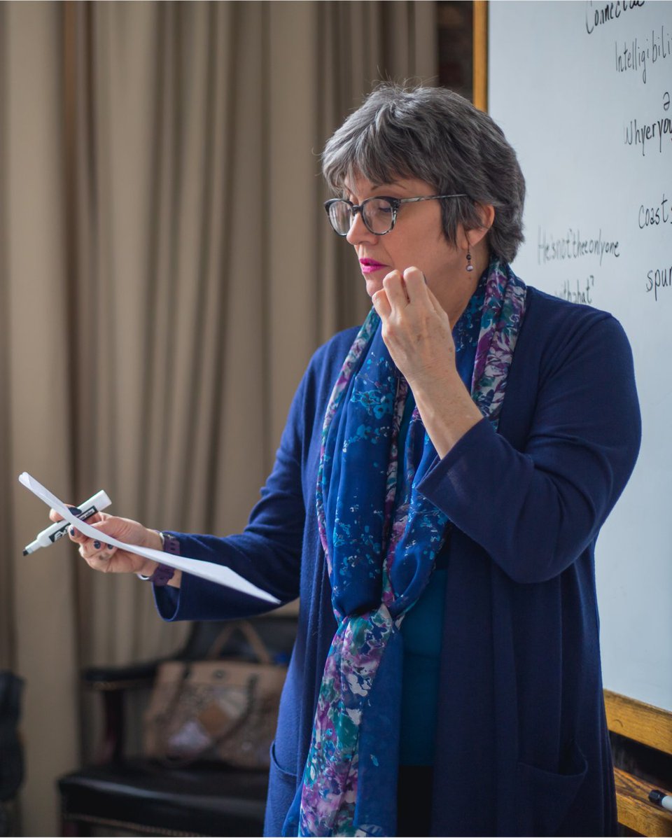 HBStudioNYC's tweet photo. This semester at HB, come meet your new favorite teacher with acclaimed faculty including Hadi Tabbal (Broadway’s English), Mercedes Ruehl (Oscar &amp; Tony Winner), Theresa McElwee (certified Fitzmaurice Voicework trainer), and Peter Francis James (Obie &amp; Drama Desk Winner) https://t.co/aRZsP2ri6X
