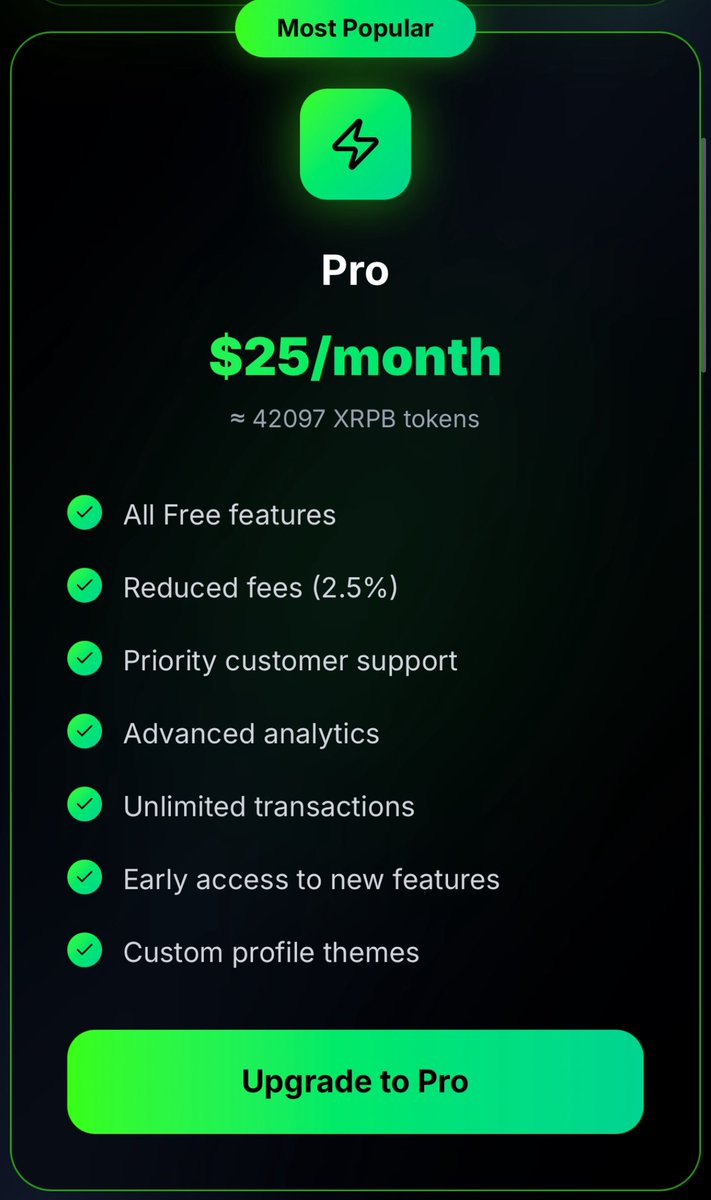 RippleVerseInc's tweet photo. 🚨 FREE PRO MEMBERSHIP for 1 WEEK ONLY 🚨

We’re giving away 1 MONTH of PRO MEMBERSHIP to everyone who signs up on https://t.co/Pz9knRRULN this week! 

🎁💚
We’re squashing some launch bugs (as expected when launching something this big), and this is our way of giving backto the community for your patience and support 🙏

Claim your Pro access now. Experience the future of crypto-powered ecommerce 🌐✨

#RippleBids #XRPB #CryptoMarketplace #XRPL #Solana #Ecommerce #XUMM #FreeTrial #Web3Commerce