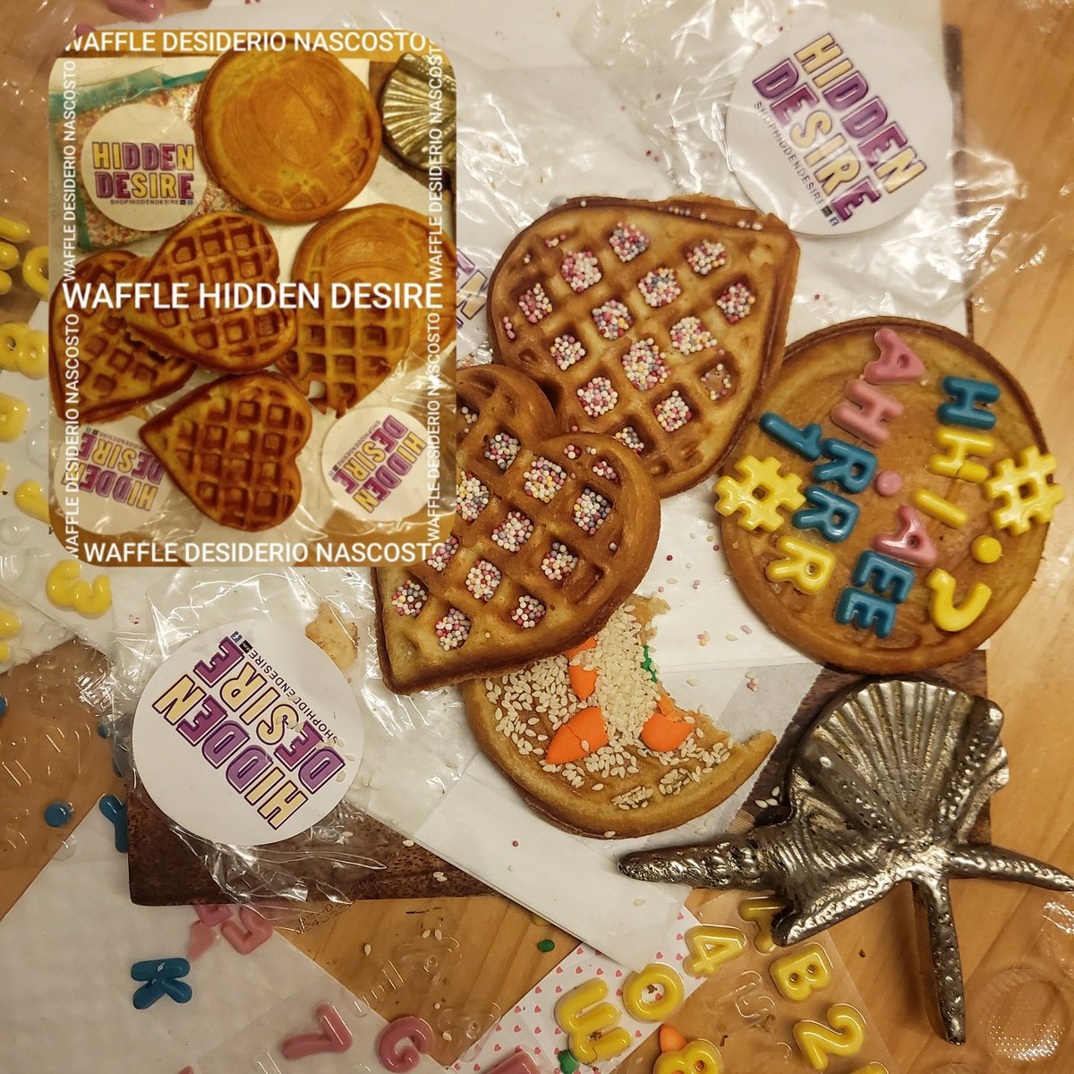 ▧▨▣With this snack Waffle Hidden Desire picture above, it is desirable one plus take one at ebay.co.uk/usr/shophidden… ▦▩🥞▧▨