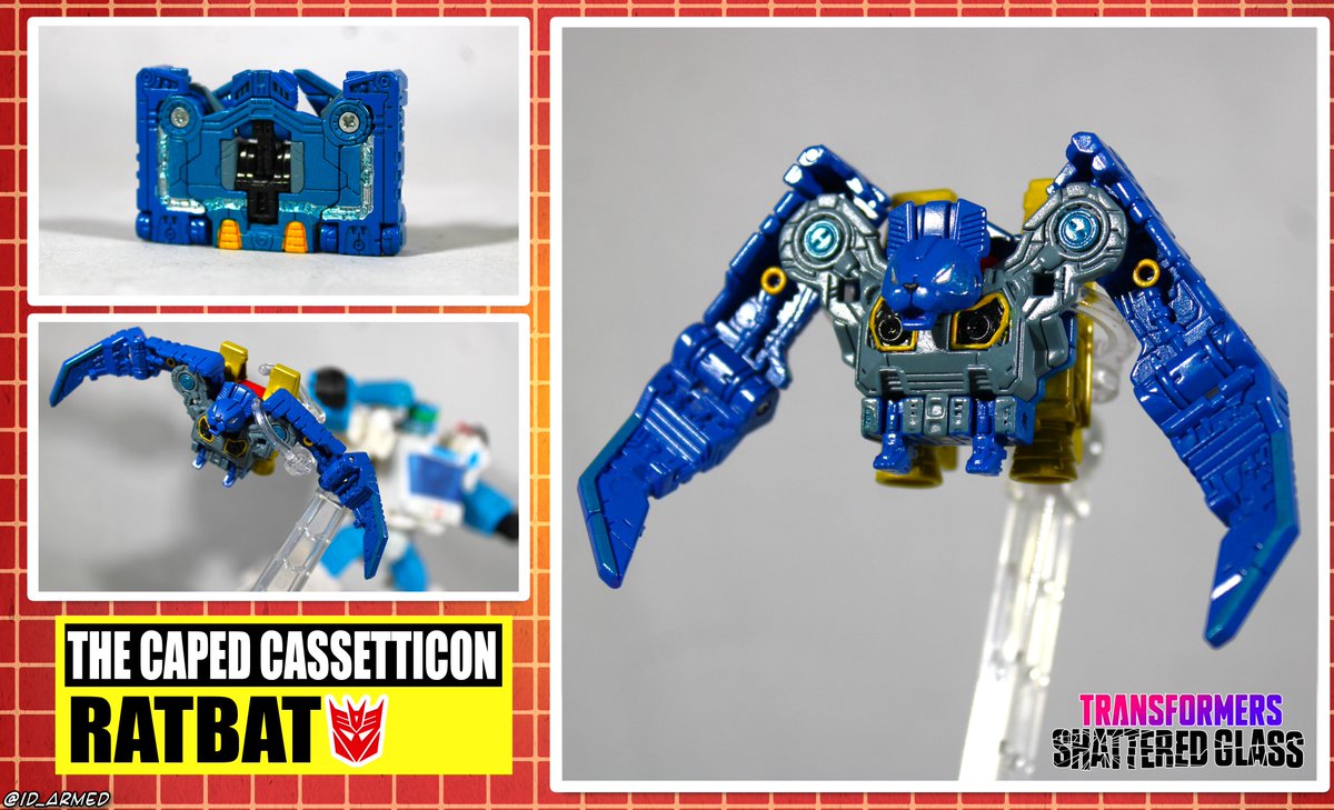 id_armed's tweet photo. "I am vengeance, I am the night!"

By day, RATBAT is nothing but a wealthy self-help guru who aims to better Cybertron through his philantrophy. But when the planet needs some old-school, street-level justice against the evil &amp; rambunctious Autobots, THE BATBOT takes flight! https://t.co/Mpq6b0SRG5