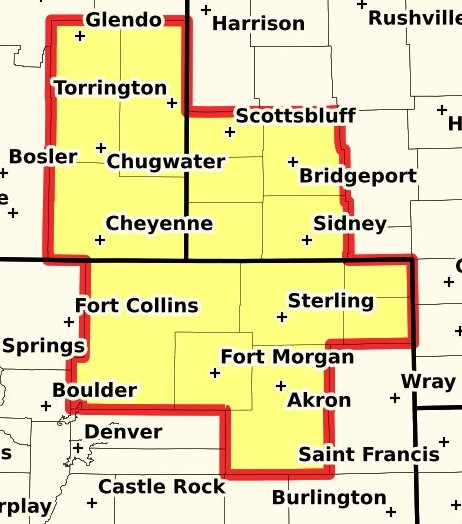 Jasamsdestiny's tweet image. Tornado Watch for the following counties in Nebraska till 10pm.   These storms could be potentially dangerous with 3" hail &amp;amp; the possibility for tornadoes.  Be sure to have a way of getting alerts!   

Here's the watch area for #WY #NE #CO!
#Tornado #hail #panhandle #Nebraska