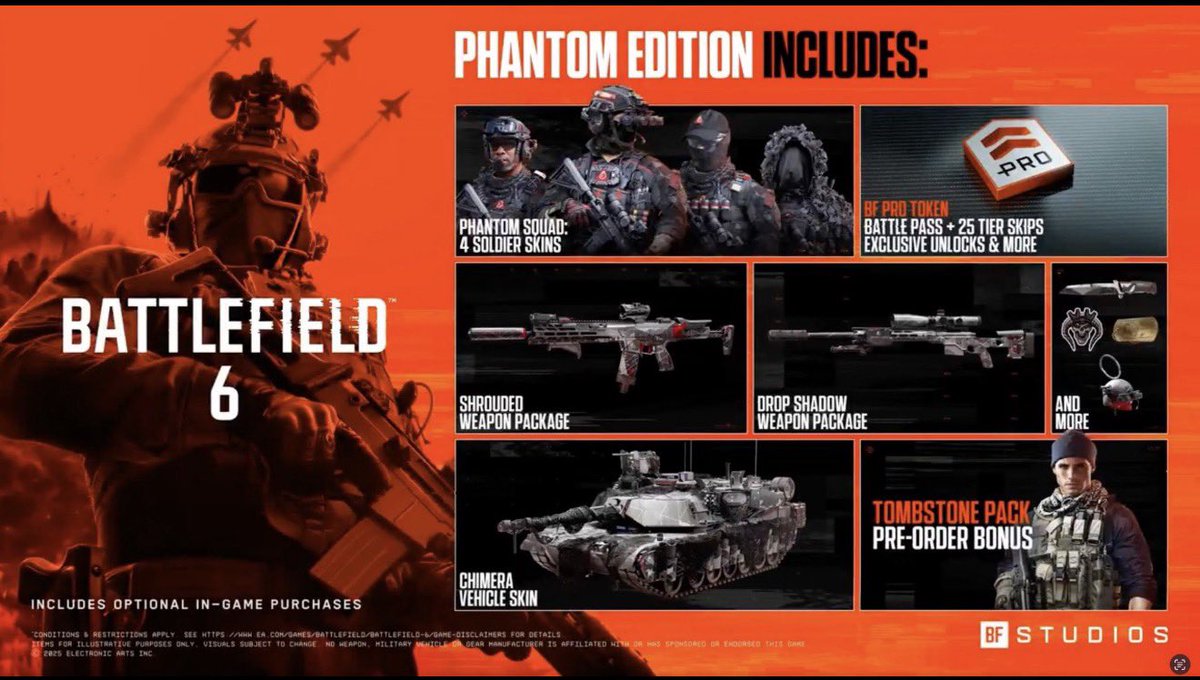 Tee ๐ โข (@twstc2x) on Twitter photo BF6 Phantom Edition Codes!
Giving away 10 Codes. Winners announced this weekend Good Luck!
How to Enter:
โข Follow <a href="/Twstc2x/">Tee ๐ โข</a>
โข Like
โข Repost
Comment Below:
PS โข XBOX โข PC
#Battlefield6 | #Battlefield | #BF6Beta BF6 Phantom Edition Codes!
Giving away 10 Codes. Winners announced this weekend Good Luck!
How to Enter:
โข Follow <a href="/Twstc2x/">Tee ๐ โข</a>
โข Like
โข Repost
Comment Below:
PS โข XBOX โข PC
#Battlefield6 | #Battlefield | #BF6Beta