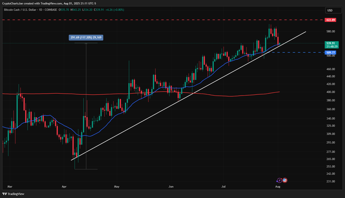 BCH #BitcoinCash the most underrated, forgotten, and disrespected coin  since 2017!! Starting in April this coin has worked like a savage putting  in about the best chart and gains in crypto (over