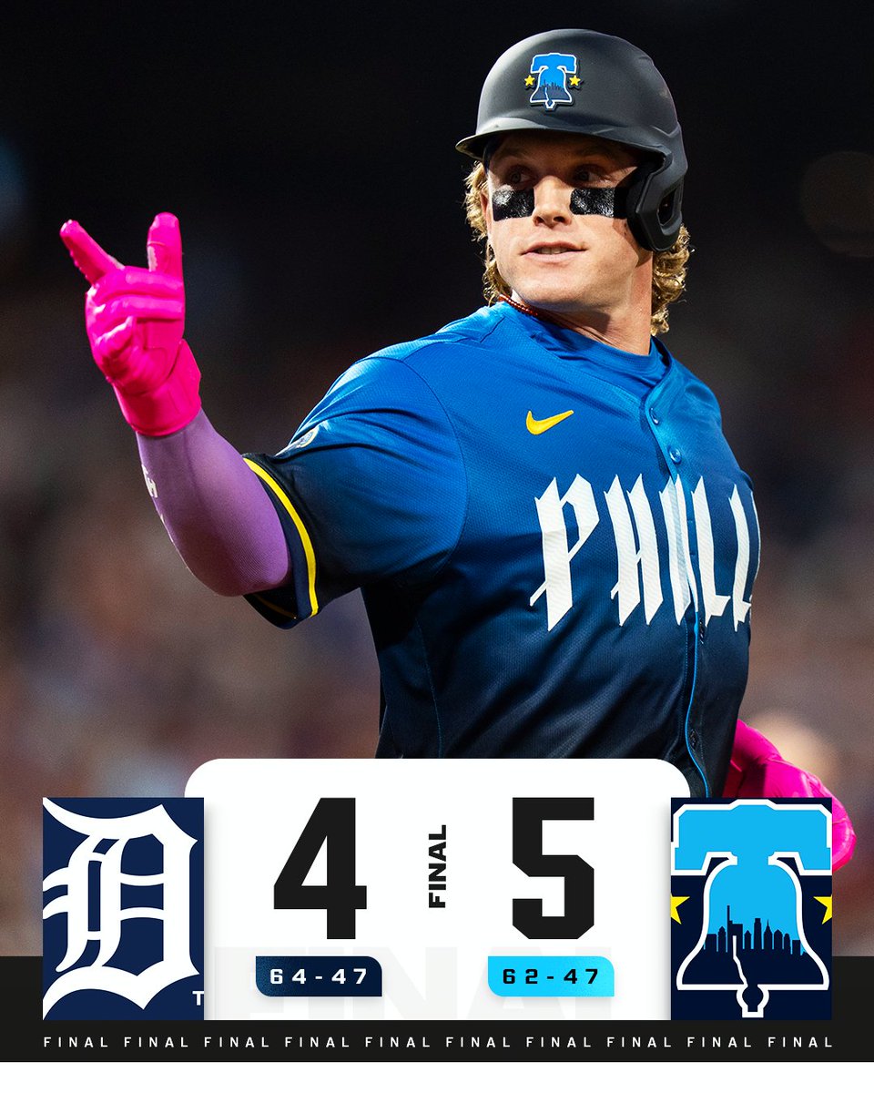 The <a href="/Phillies/">Philadelphia Phillies</a> score 3 in the 7th, 2 in the 8th to secure an electric comeback victory!