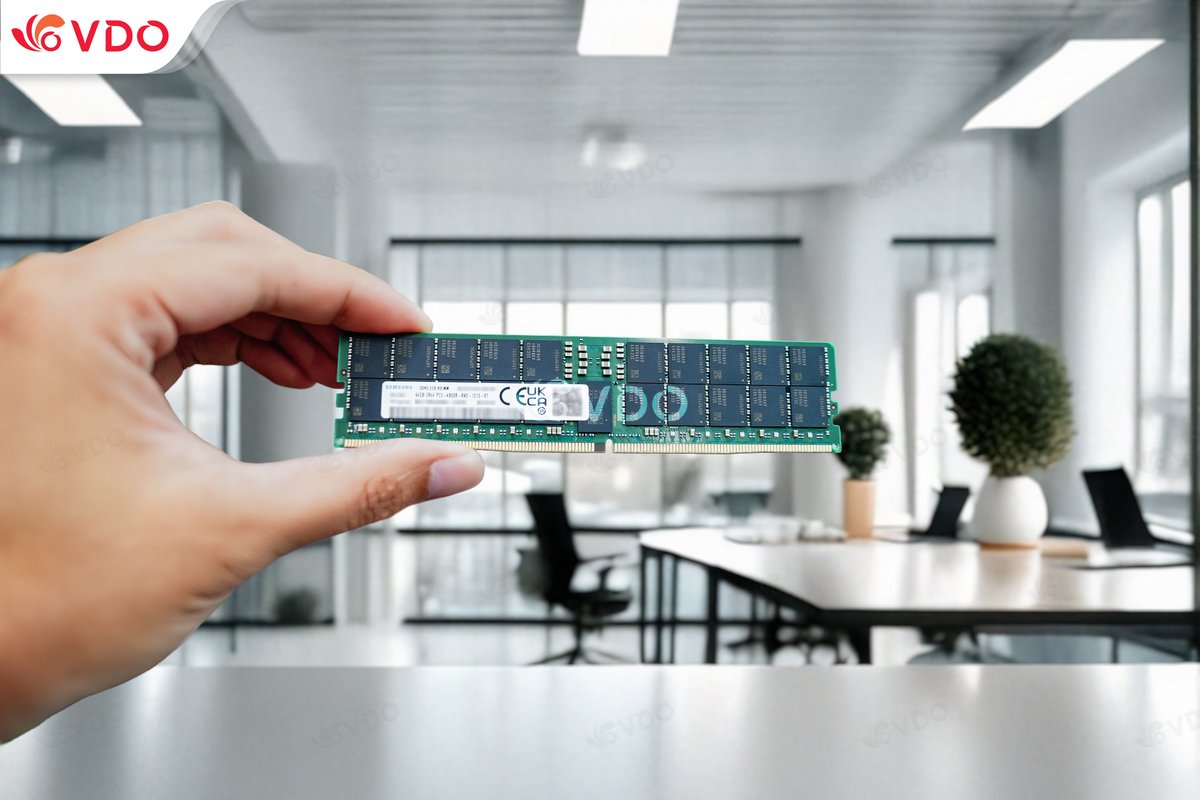 congtycpvdo's tweet image. 🔶 Samsung DDR5 – RAM hiệu năng vượt trội tại VDO!
Gấp đôi tốc độ, tiết kiệm điện, tối ưu cho server & AI/ML.
Chính hãng, sẵn kho – hỗ trợ kỹ thuật tận nơi.
📞 Gọi 1900 0366 hoặc inbox tư vấn!
#SamsungDDR5 #VDO #RAMServer #DataCenter #SamsungMemory