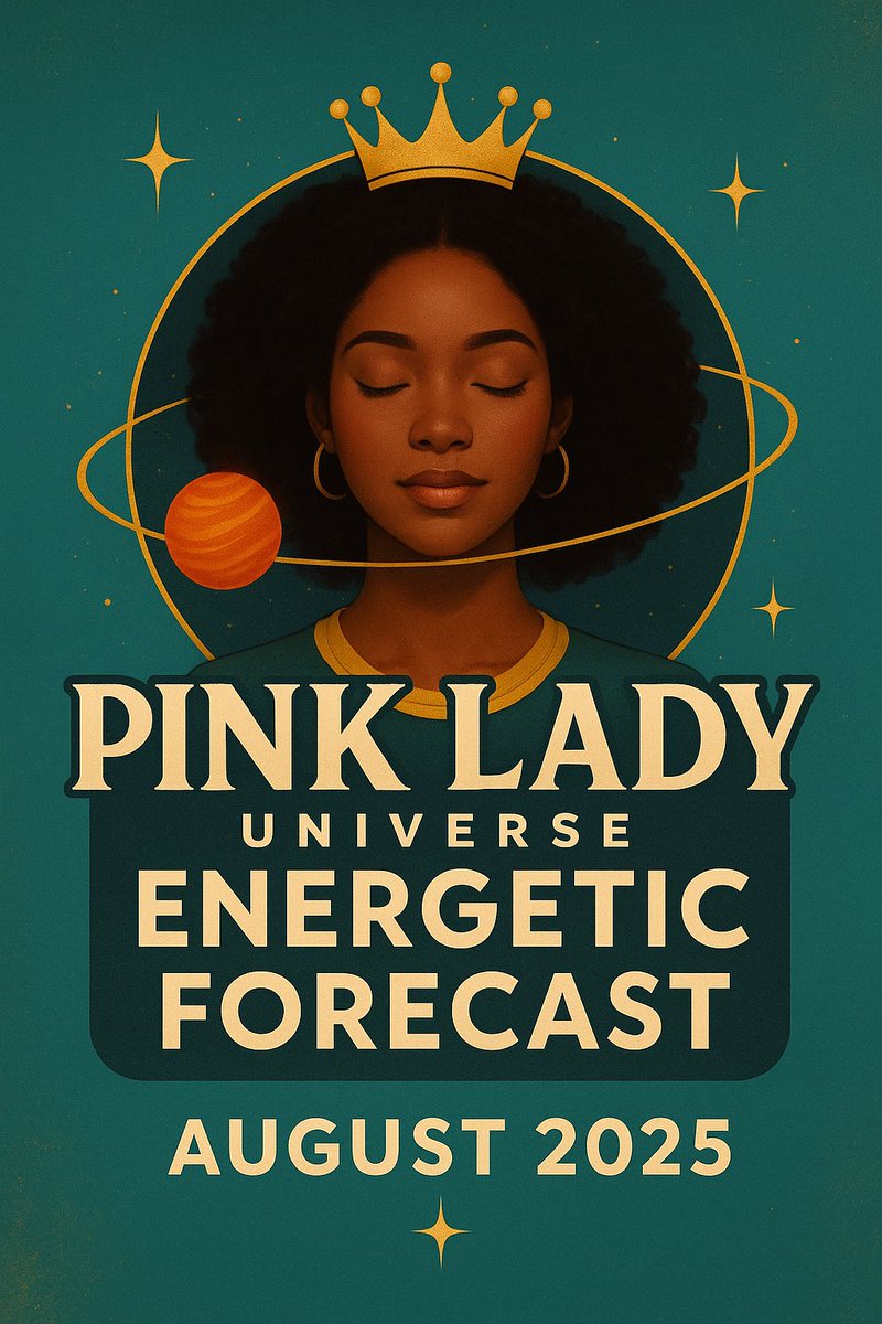 CrownsMessenger's tweet photo. We’ve entered August with our skin still warm from July’s flame. There’s something quieter here. Not silent but still. Like the breath you take right before you speak a truth that’s been sitting in your chest for seasons.
#MaintainTheSecret #PinkLadyUniverse #August2025 https://t.co/RsV0C1MyY4