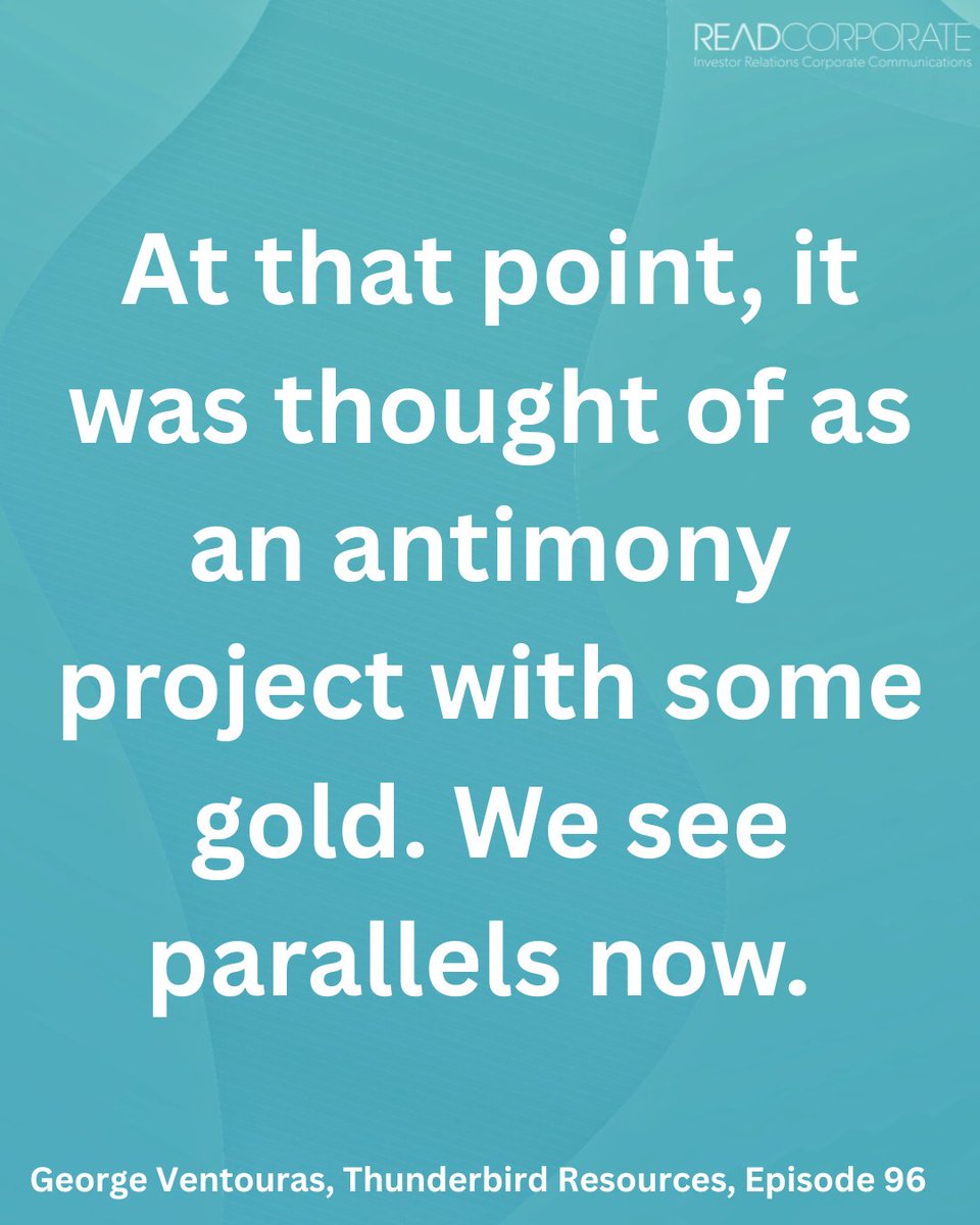 #Antimony is one of the hot #criticalminerals &amp; @THBResources Executive Chairman George Ventouras explains the antimony potential of the Rockvale Project.

Listen &amp; watch wherever you find your podcasts: ow.ly/pzAG50Wyv5K

$THB #gold #exploration #drilling #ASX