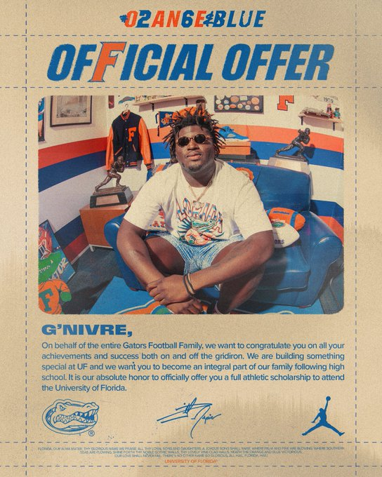 📆 AUGUST 1ST = OFFICIAL OFFER SEASON 🚨 

Today marks the day when evaluation offers turn into committable OFFICIAL offers for D1 football prospects.

If it’s real, it’s in WRITING!  

Not every “offer” you post turns into a "commitable" offer. That’s REAL TALK!  

Stay locked