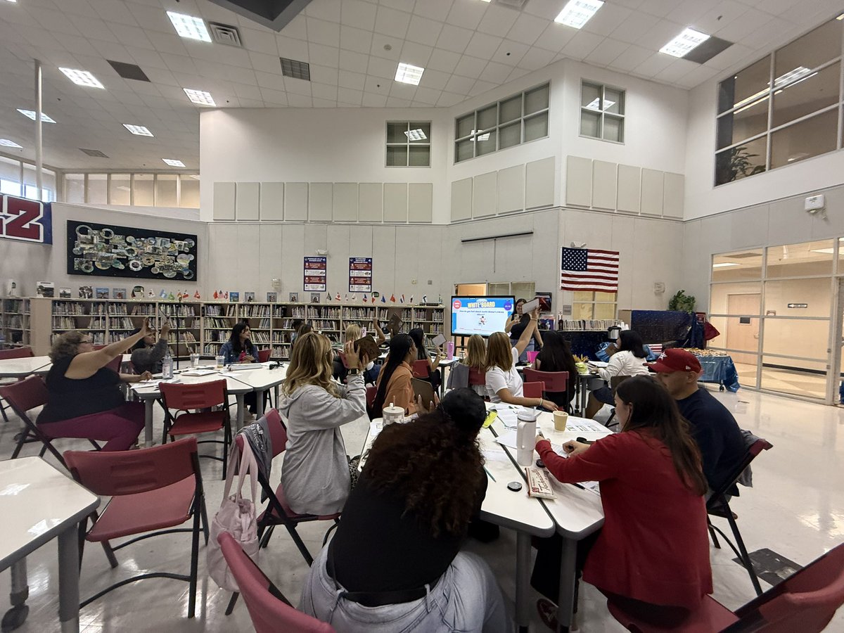 It’s the first day of pre-service…of course, our <a href="/hisd_SRE/">Sylvan Rodriguez ES</a> teacher leaders facilitated meaningful, differentiated sessions for the team 🤩 this is just the beginning of #SREandBeyond 🚀✨