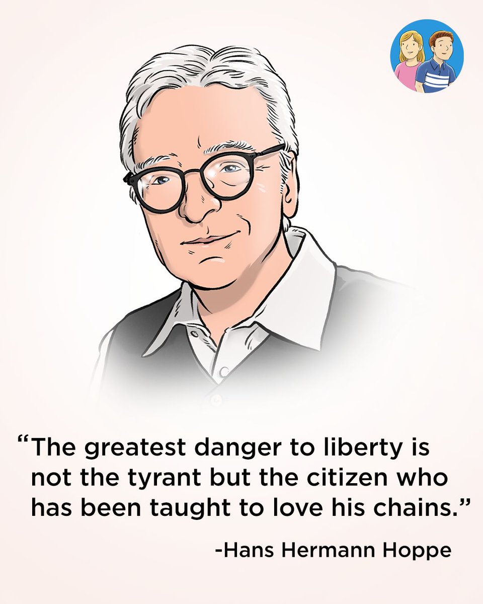 tuttletwins's tweet photo. The biggest threat to liberty? Not the tyrantโbut the citizen whoโs been taught to love his chains. ๐ง ๐
Tuttle Twins helps parents raise kids who think for themselves:
https://t.co/bm8IiTBUmH
#TuttleTwins #ThinkForYourself #TeachFreedom #IndependentMinds https://t.co/JMOvDuWZCF