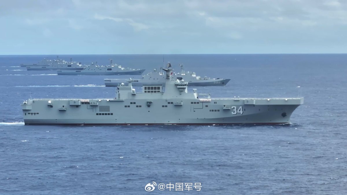 中国海軍[PLAN]075型強襲揚陸艦 湖北Hubei(34) 人民解放軍建軍記念日