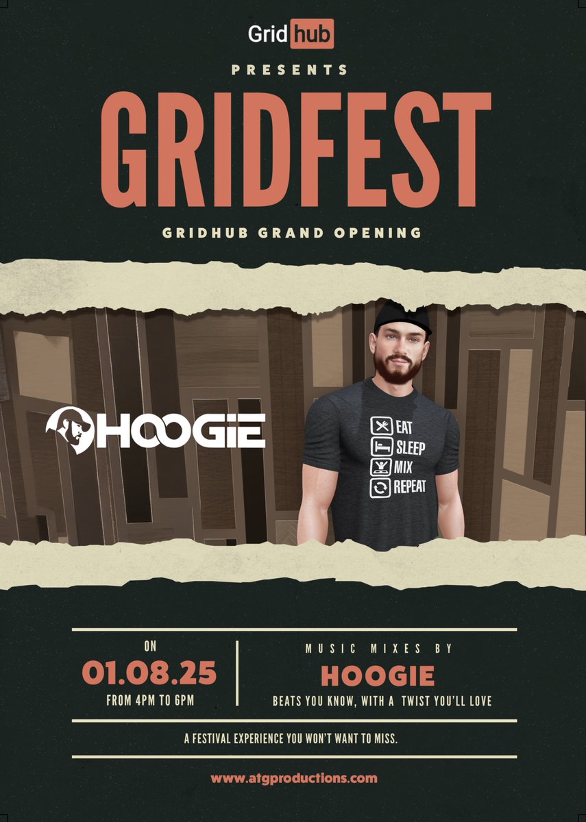 DJ H00GiE @ Gridfest!

#Secondlife
#SLDjs
#GridFest
#Metaverse

The limo is waiting:
maps.secondlife.com/secondlife/SLE…