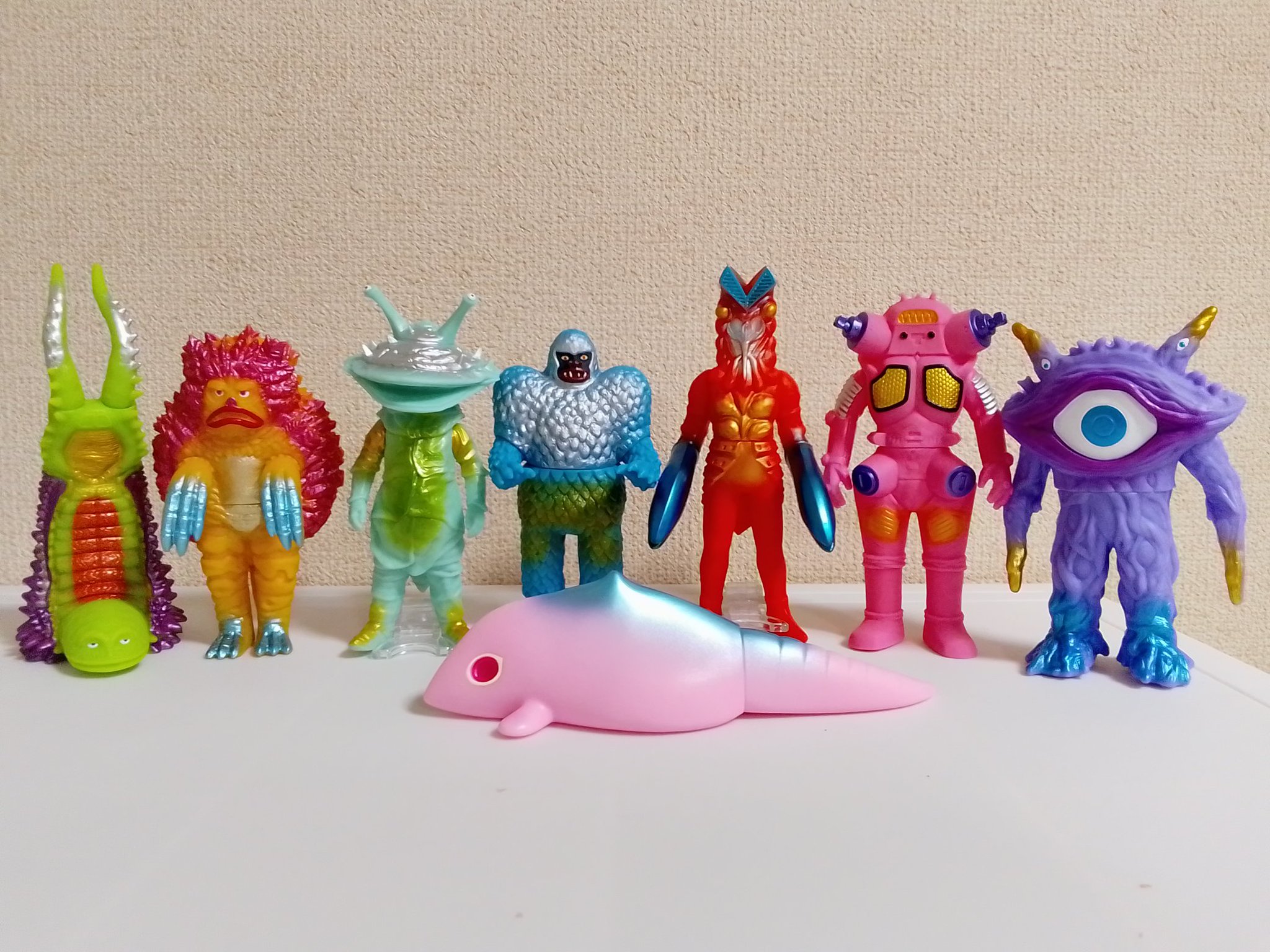 妖怪怪獣ドロボウズ ソフビ シール付き きんぴらごぼう(とみそ汁) on X: 