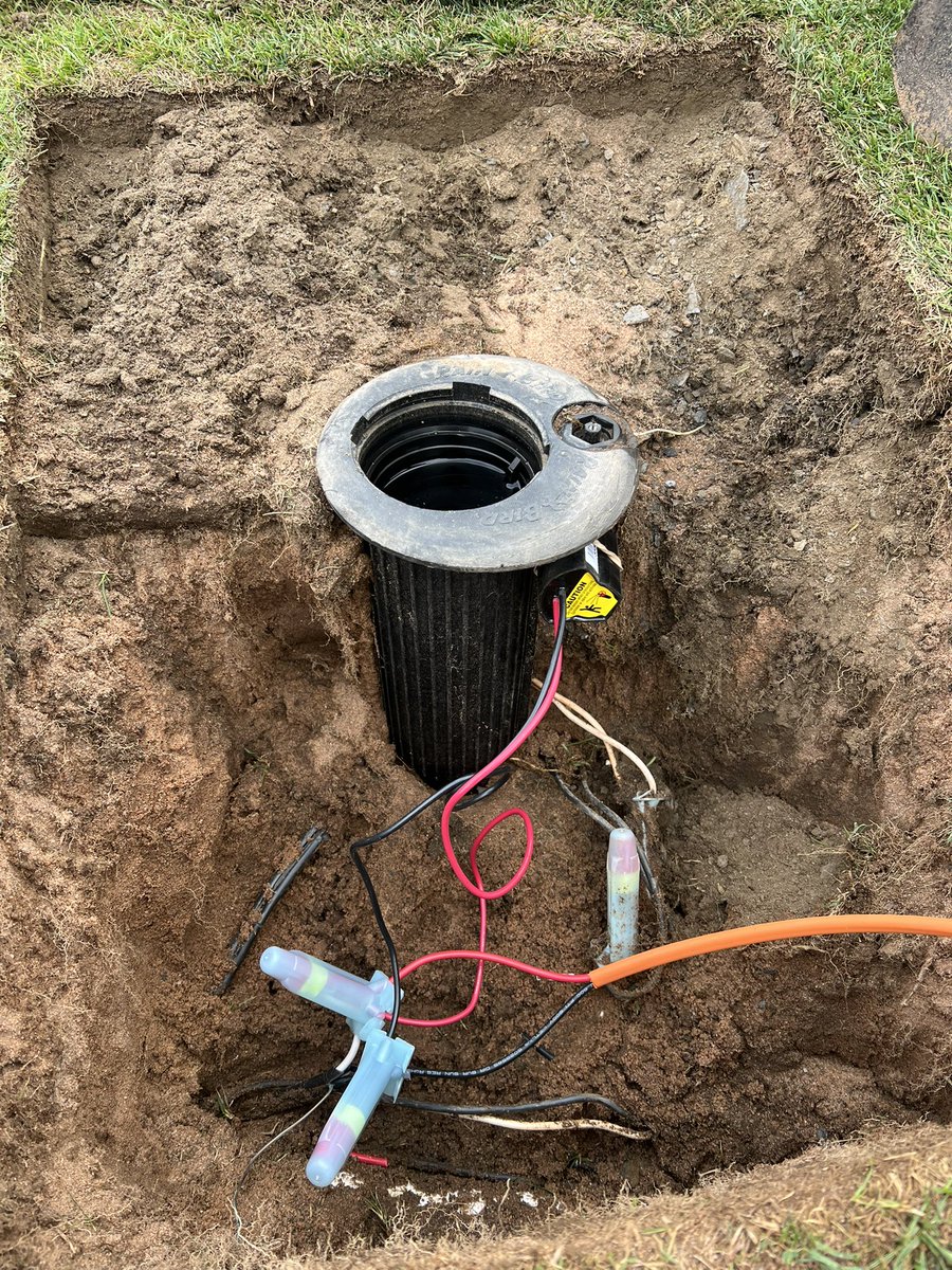 The team has been knocking the fairway irrigation project out of the park. 3 down and the results speak for themselves