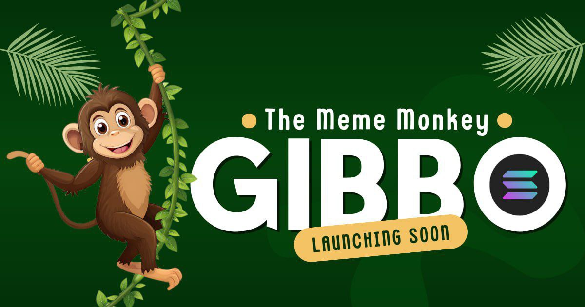 RamsJohn_WEB3's tweet photo. are you ready for the $GIBBO monkey,🐒🐒🐒
@gi_bbo2025
prepared your SOL 🔥🔥
#memecoin #GIBBO
#launching #degen #trenches #aped #LFG #GIBBO https://t.co/DtJiwqvzvy