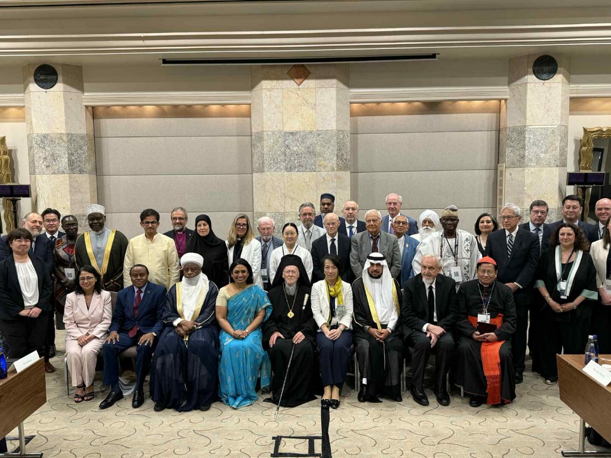 Ecumenical Patriarch Bartholomew urges unity through a "Common Sacred Worldview," bridging faiths to counter materialism and renew our connection to purpose, compassion, and the Earth. europeantimes.news/2025/07/patria…