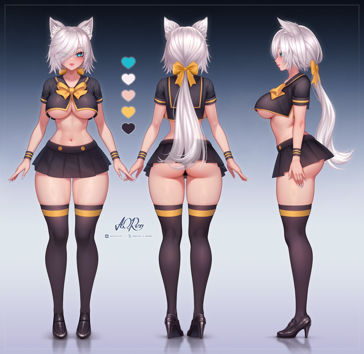 reference sheet for Crazymango 💛