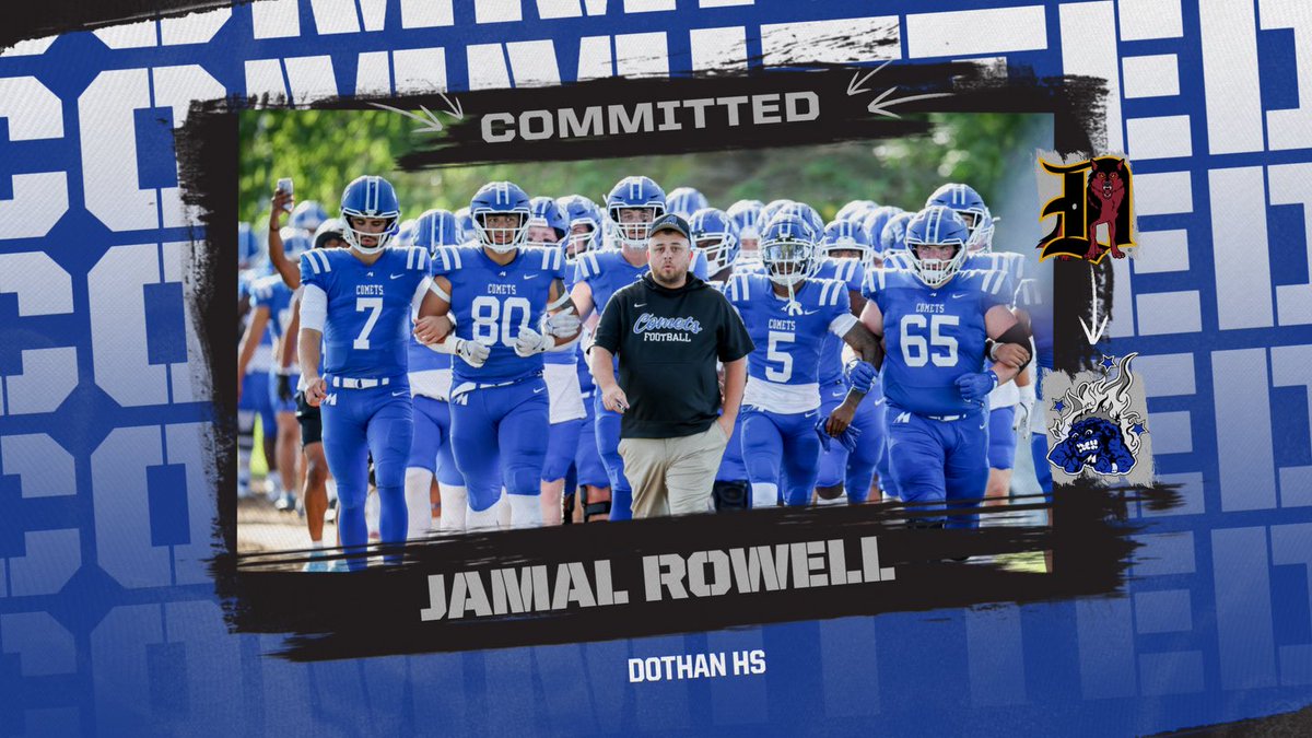 Dothan Wolves Football (@dothanwolvesfb) on Twitter photo Congrats to <a href="/jamalR2025/">Jamal Rowell</a> on his commitment to <a href="/mayville_FB/">Comet Football</a> ! That’s 3 wolves going the Comets! Congrats Jamal, go be great! Congrats to <a href="/jamalR2025/">Jamal Rowell</a> on his commitment to <a href="/mayville_FB/">Comet Football</a> ! That’s 3 wolves going the Comets! Congrats Jamal, go be great!