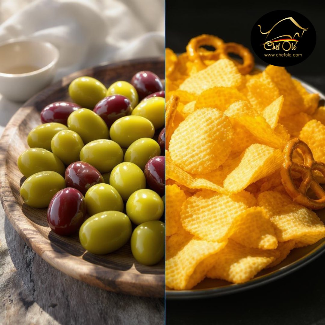 ChefOleBoxes's tweet image. Choose wisdom, choose olives! 🫒 Unlike processed snacks, our Mediterranean olives are packed with healthy fats, antioxidants, and vitamins. Nature's perfect snack, just as intended. #ChefOle #HealthySnacking #MediterraneanDiet
