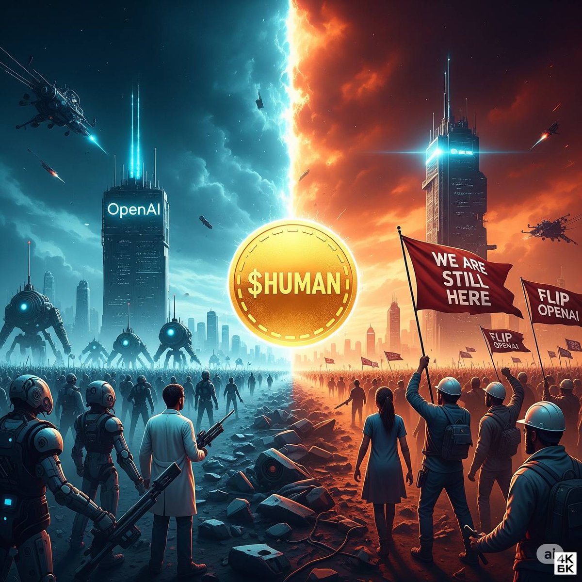 capixaba3d's tweet photo. @0xakxv AI copies.
Humans create. โก
#WeAreHuman #HUMANtoken https://t.co/AGo68Ilj5E