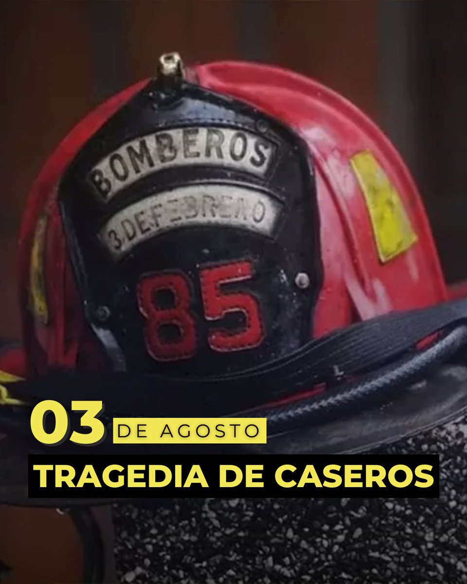 🧑‍🚒 A cuatro años de la tragedia de Caseros, nuestro más sentido homenaje a los camaradas de Bomberos Voluntarios de Tres de Febrero caídos en servicio.

Admiración y respeto para Pablo Silva, Christian Ragazzoni y Gabriel Fedelli.

#BVI #Bomberos3F #Caseros #BomberosdeItuzaingó