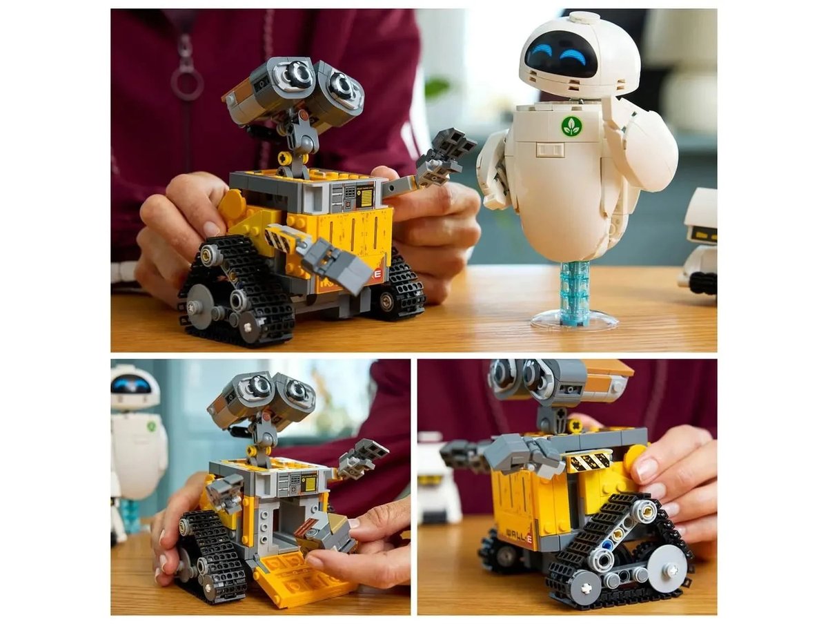 LEGO Disney Wall-E &amp; EVE (43279) Revealed

LEGO has revealed a new LEGO Disney set coming soon with Wall-E &amp; EVE (43279).

thebrickfan.com/lego-disney-wa…

#LEGO #LEGONews #Disney #Pixar #WallE #Reveal