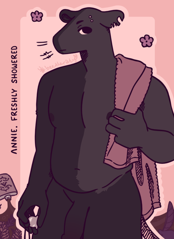 AND HIM TOO
-
Link available for all Ratrons, his perfume will be out end of next week for anyone to get, but if you want it Now then ur gateway is 3 buckaroos to pop onto you know where, plus the full art uncut (pun intended) is up as well ☺️ Happy August!!