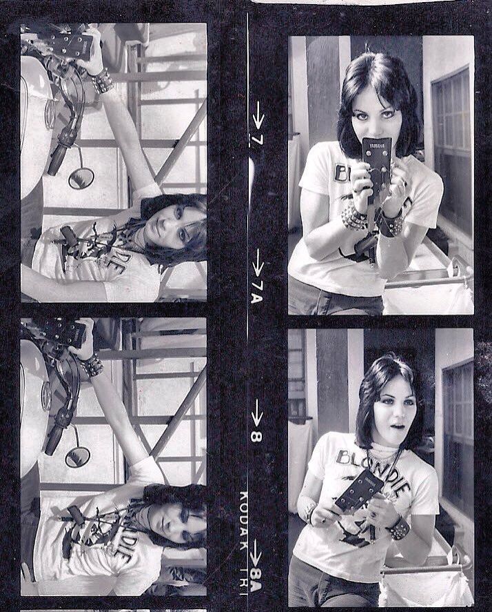 Tropicana LA 1977
Joan made three Blondie shirt
