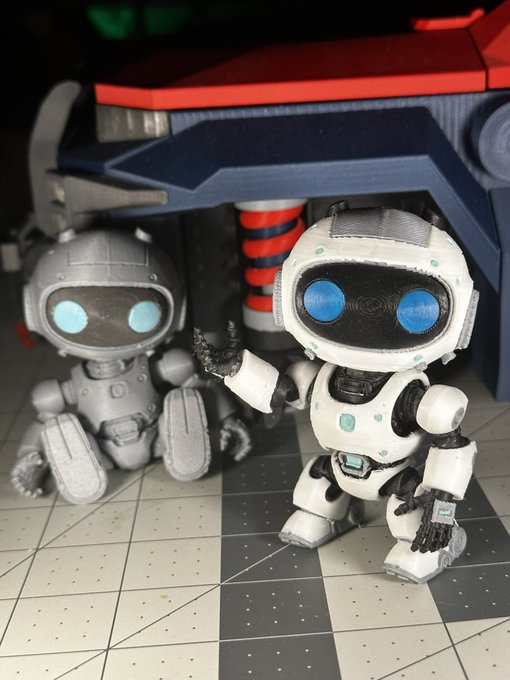 M.A.C. my first 1/12 scale character for my Wraith Unit 5 Universe is now available on my Patreon. STL files and pre-painted 3MF available. Trying something new and offering the post available for individual purchase as well.
patreon.com/posts/m-c-mech…