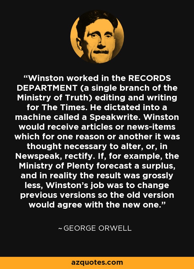 VincentWetzel's tweet image. Trump firing the Commissioner of Labor Statistics is just the next step down the 1984 path of the Ministry of Plenty.