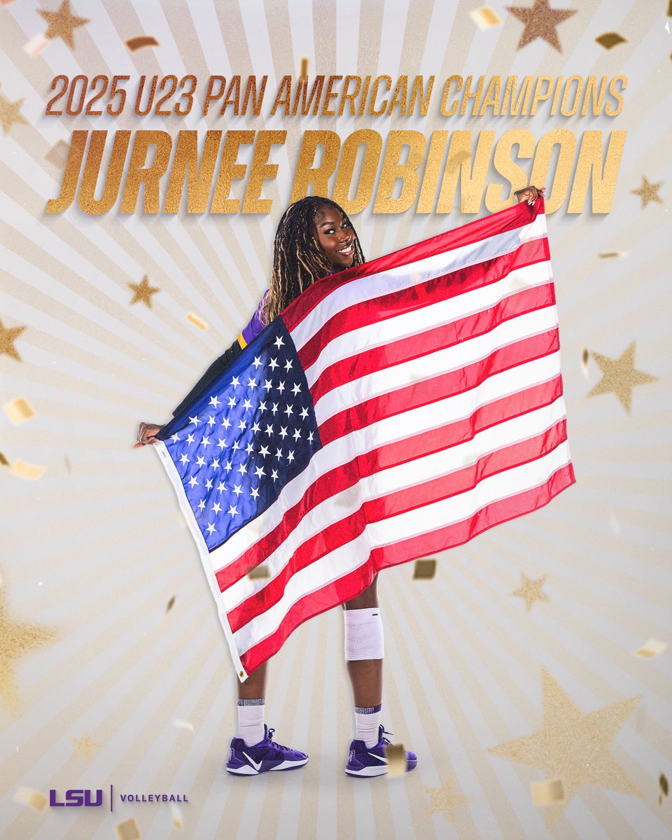 Mission Accomplished 🫡🥇🇺🇸

Jurnee Robinson shines as the Stars and Stripes go 5-0 in the 2025 NORCECA Pan American Cup!
