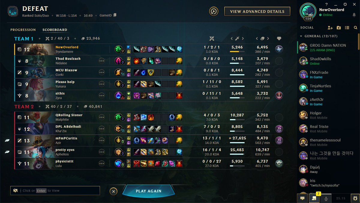 Só porque este jogo foi amazing (a kill da yunara foi num fountain dive, antes disso estava tudo 0/x/0, gotta love it xdd)