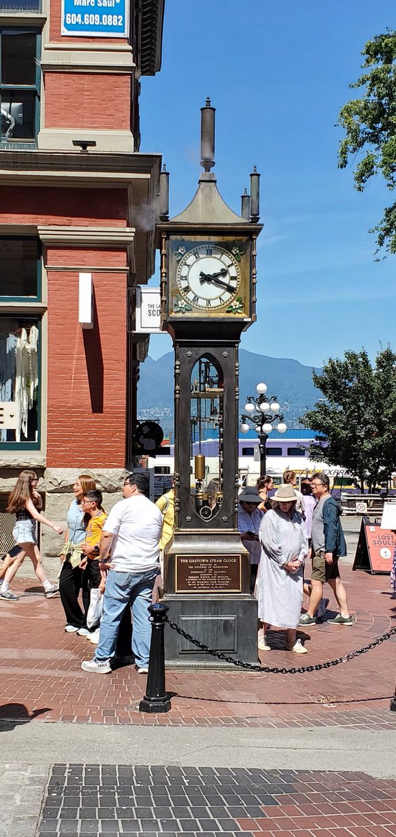 In Vancouver for a bit. Gastown steam clock
