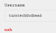 Nueuchi's tweet photo. the new homestuck fruity rumpus asshole factory website forum has this really cool thing where if you try to sign up using a character's pesterchum handle or trolltag you get a personalized 'taken' tag. it's so so cool https://t.co/T4PvapoooN