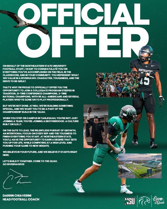Raymond Smith (@raym23787) on Twitter photo #AGTG Thank u Northeastern State coaches for the opportunity.<a href="/CoachChev6/">Darrin Chiaverini</a> <a href="/chev06_/">Curtis Chiaverini</a> <a href="/jarekbroussard1/">Jarek Broussard</a> <a href="/CoachCorwin1/">Landon Corwin</a> <a href="/IsaiahMcilwain/">Isaiah Mcilwain</a> <a href="/DRR_Recruiting/">Denton Ryan FB Recruiting</a> #AGTG Thank u Northeastern State coaches for the opportunity.<a href="/CoachChev6/">Darrin Chiaverini</a> <a href="/chev06_/">Curtis Chiaverini</a> <a href="/jarekbroussard1/">Jarek Broussard</a> <a href="/CoachCorwin1/">Landon Corwin</a> <a href="/IsaiahMcilwain/">Isaiah Mcilwain</a> <a href="/DRR_Recruiting/">Denton Ryan FB Recruiting</a>