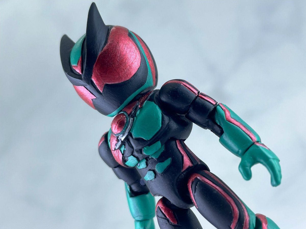 pannpukinn753's tweet photo. #66アクション改造部
 #仮面ライダーゼッツ

66アクション改造 仮面ライダーゼッツ フィジカムインパクト 完成しました

どシンプルデザイン故に今まででも特に作りやすいライダーでした https://t.co/OPXbLEfdQJ