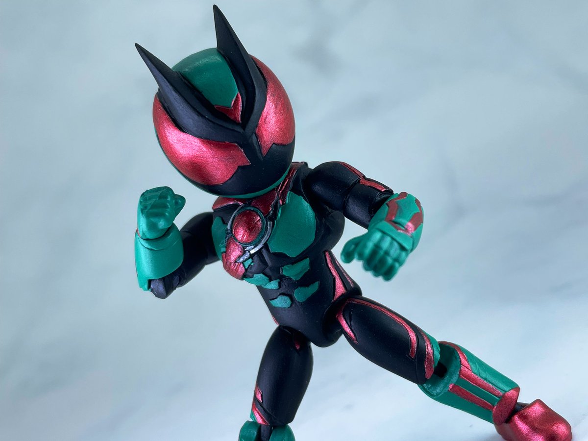 pannpukinn753's tweet photo. #66アクション改造部
 #仮面ライダーゼッツ

66アクション改造 仮面ライダーゼッツ フィジカムインパクト 完成しました

どシンプルデザイン故に今まででも特に作りやすいライダーでした https://t.co/OPXbLEfdQJ