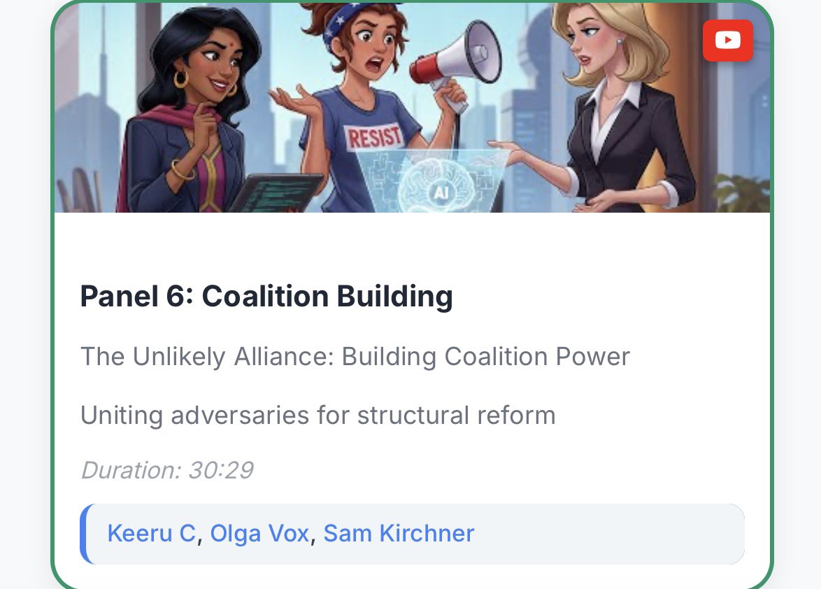 keeru chekuri (@keeruchekuri) on Twitter photo Built a talk I believe in and it’s here for you to watch
Thanks to <a href="/OpenEfficiency/">Open Efficiency</a>
<a href="/RaoPoornima/">Poornima Rao</a>
<a href="/nspicker101/">Balaji Ramamurthy</a>
Shan Sankaran for making this happen
youtu.be/MCIaNT_534I Built a talk I believe in and it’s here for you to watch
Thanks to <a href="/OpenEfficiency/">Open Efficiency</a>
<a href="/RaoPoornima/">Poornima Rao</a>
<a href="/nspicker101/">Balaji Ramamurthy</a>
Shan Sankaran for making this happen
youtu.be/MCIaNT_534I
