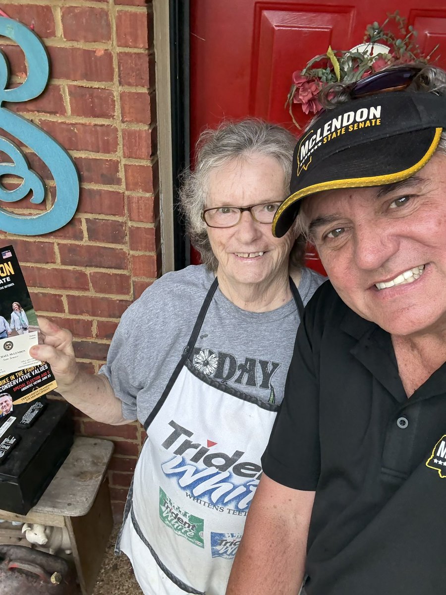 Vickey and I are working around the clock in these final days before Tuesday’s election. It’s been a pleasure visiting with folks across the district. As it turns out, many of you have already cast your vote for me — and we’re deeply honored. We’re fired up and ready to keep