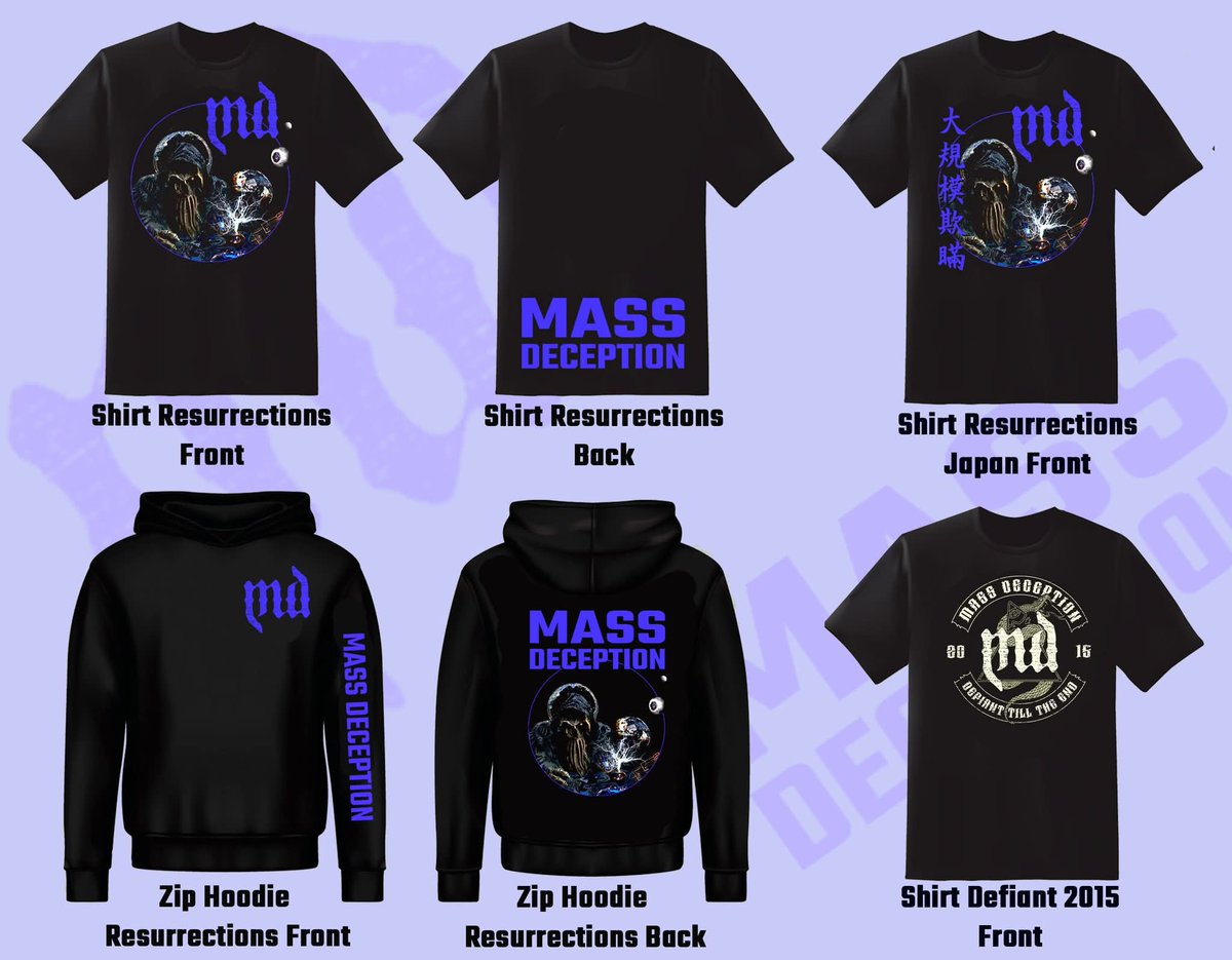 Gruesome Records (@gruesomerecords) on Twitter photo π A brand new batch of MASS DECEPTION merch is coming! We'll let you know as soon as it becomes available!
πΏ New album out now (CD/vinyl/digital) on Gruesome Records or directly through the band! Top notch old school Heavy/Thrash π
gruesomerecords.bandcamp.com/album/resurrecβ¦
#GruesomeRecords π A brand new batch of MASS DECEPTION merch is coming! We'll let you know as soon as it becomes available!
πΏ New album out now (CD/vinyl/digital) on Gruesome Records or directly through the band! Top notch old school Heavy/Thrash π
gruesomerecords.bandcamp.com/album/resurrecβ¦
#GruesomeRecords