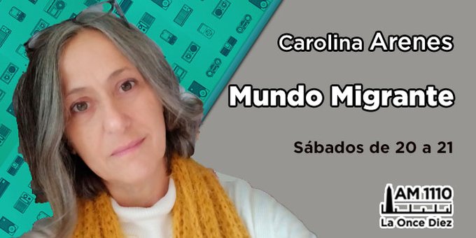 [20:00] Ya comienza <a href="/CarolinaArenes/">Carolina Arenes</a> con #MundoMigrante el presente de las migraciones a través de la voz de sus protagonistas  

Por: laoncediez.buenosaires.gob.ar