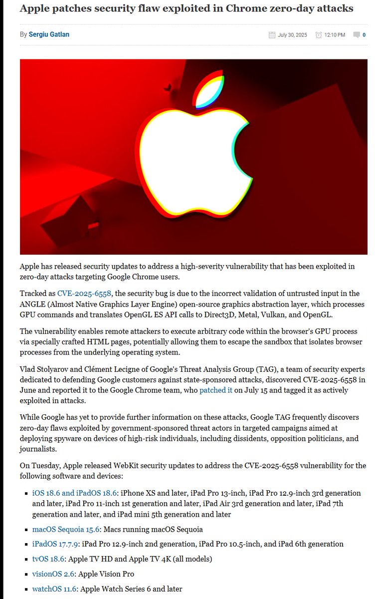 Update your Apple devices now.