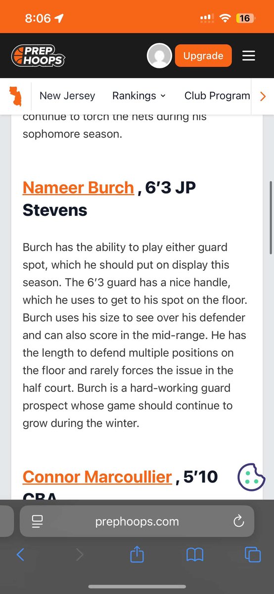 Nameer Burch (@nam33rr) on Twitter photo Thank you so much <a href="/the_JEMurphy/">Joe Murphy</a> for the PrepHoops writeup! More than blessed to have received this.π <a href="/PrepHoops_NJ/">Prep Hoops New Jersey</a> Thank you so much <a href="/the_JEMurphy/">Joe Murphy</a> for the PrepHoops writeup! More than blessed to have received this.π <a href="/PrepHoops_NJ/">Prep Hoops New Jersey</a>