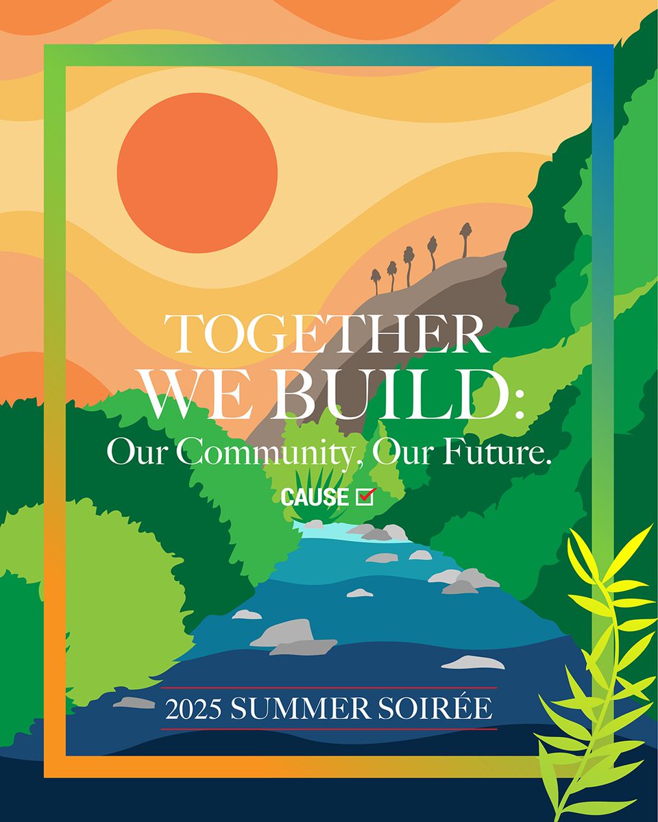 CAUSEusa's tweet image. “Together We Build: Our Community, Our Future” is a reflection of CAUSE’s belief that meaningful change begins when we invest in our communities, lift up new leaders, &amp;amp; take collective action to shape the future we want to see.
causeusa.org/2025-summer-so…