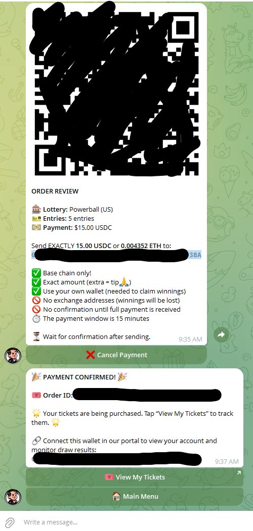 rocketdoc_eth's tweet image. $JACK #Jackpotts @jackpotts_ 
actually, so the telegram bot gives a link to &quot;view my tickets&quot;, it then opens app.jackpotss.io and you connect your wallet that u sent the payment from, and it shows your tickets.  This is so damn ez.