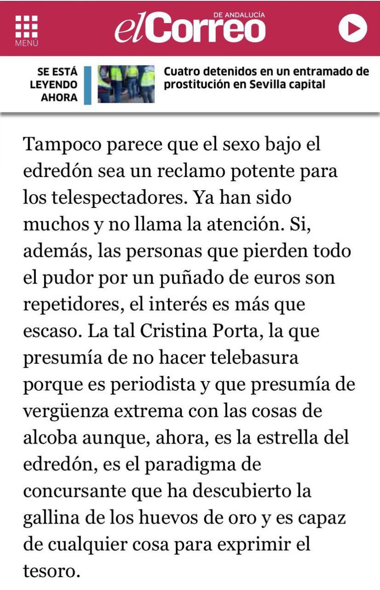 Estrella de la cocina no es la Porta, pero en España dicen que es la estrella de la cama os dará mucho mas juego  #TopChefVIP4