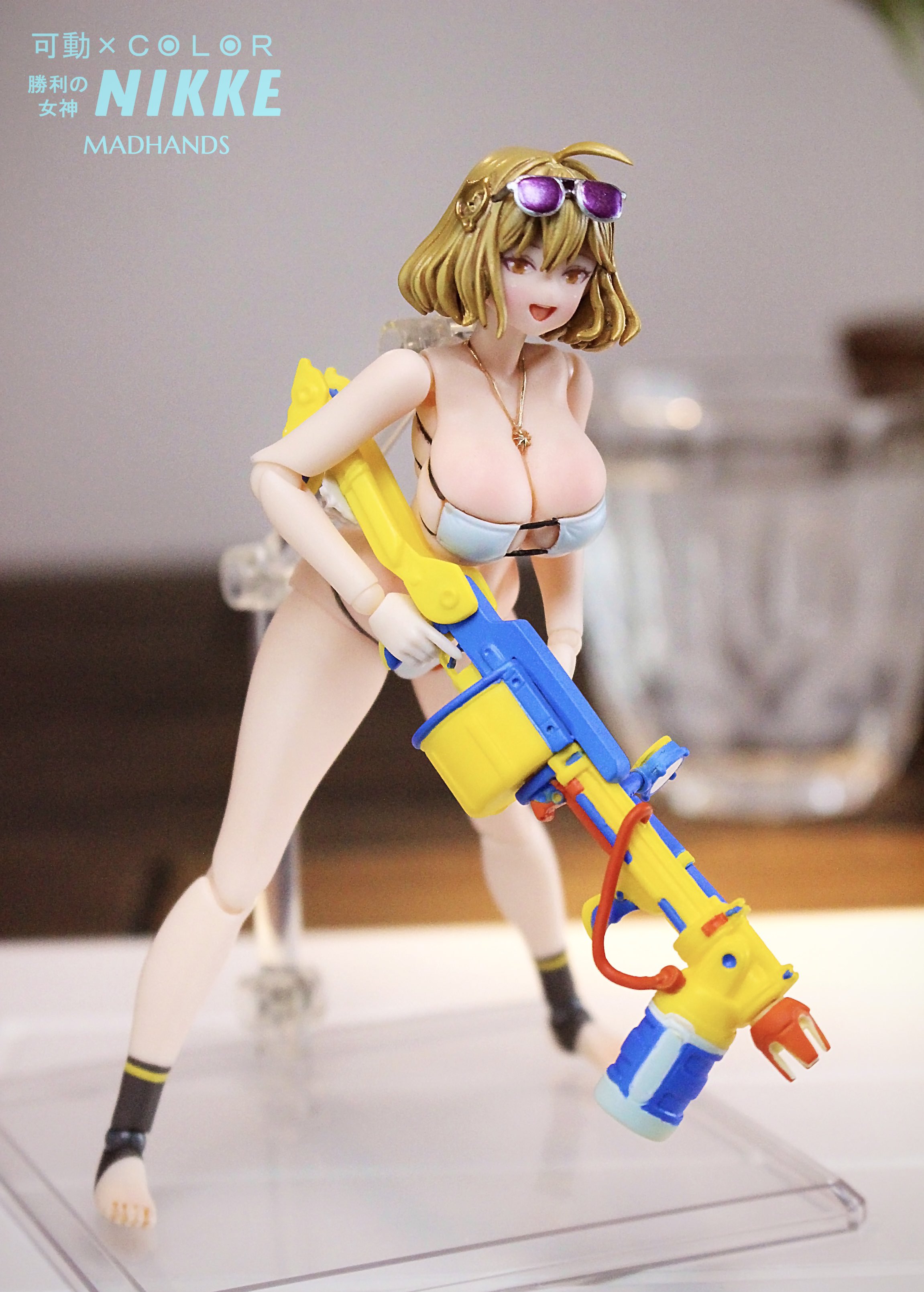 MADHANDS 　勝利の女神　NIKKE アニス 可動式カラーレジン Yahoo!オークション - MADHANDS アニス 勝利の女神 NIKKE 1/12