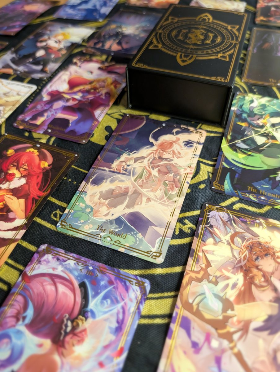Unbound Tarot - Preorders Closed! (@dragaliatarot) on Twitter photo Thank you for your patience with #UnboundTarot! Our decks have finally arrived and will be ready to ship within the next few weeks.
If you have any questions or need to change your shipping info, please contact us at dragaliatarot@gmail.com and we'll get back to you shortly! Thank you for your patience with #UnboundTarot! Our decks have finally arrived and will be ready to ship within the next few weeks.
If you have any questions or need to change your shipping info, please contact us at dragaliatarot@gmail.com and we'll get back to you shortly!